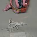 Kids Unicorn Bluetooth Headphones, 60H Playtime, 74/85/94dB Safe Volume Limit, Metallic Gradient Wireless Headset with Mic, Fast Charging, Foldable, Wired Mode for Girls School/Tablet/Travel