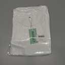 AUSELILY Womens Summer Dress Casual Sleeveless Crewneck T Shirt Sundress Flowy Tiered Swing Mini Dresses (White, XL)