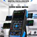 FNIRSI 2C53T Upgraded Handheld Oscilloscope, 50MHz Bandwidth, 3IN1 Digital Oscilloscope Multimeter DDS Generator, 250MS/s Sampling Rate, 19999 Counts, Voltage, Current, Capacitor, Resistor, Diode Test