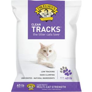 Dr. Elsey's® Clean Tracks Clumping Clay Cat Litter 40 lb. Bag