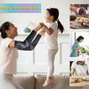 Thx4COPPER Arm Compression Sleeve (2 Pack) Elastic Compression Arm Brace for Tendonitis, Golf, Tennis Elbow, Fitness, Pain Relief- Aid in Recovery for Women and Men- Supportive Comfortable Breathable