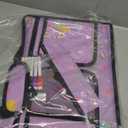 Kids Travel Tray for Car Airplane - Toddler Car Seat Table Tray, Road Trip Essentials for Boys & Girls, Carseat Lap Desk for Kids Road Trip Activities (Purple Mermaid)