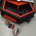 Performance Tool W4074 2 in 1 Drain Pan and Tool Caddy - Conveniently Collects Oil and Organizes Tools for Automotive Repairs