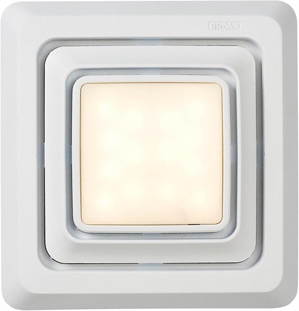 Broan-NuTone FG600 Grille Upgrade, White (9-3/4 In. W. x 11 In. L.)