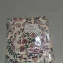 Vintage Floral Pillow Covers 20x20 Inch Set of 2 Antique Flower Block Print Pillowcases Red Blue Neutral Traditional Square Cushion Case Decoration for Couch Home Decor