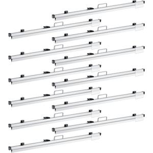 Estune 12 Pcs Blueprint Hanging Clamps 36 Inches Aluminum Binder Clips