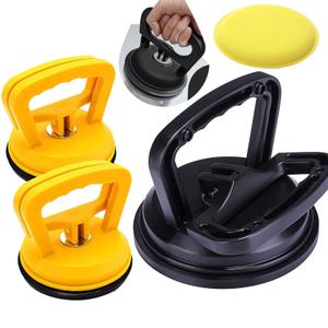 DEMARRE Dent Puller,2025 Upgraded Car Dent Puller,3-Pack Car Handheld Puller,Strong Car Dent Remover,Suction Cup Paintless Car Dent Repair Kit.Suitable for Car Body Dents (Black+yellow)