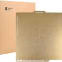 3DTOOLS Bamboo Lab Original Double Sided Textured PEI Build Plate 10x10  for Bambu Lab X1C / X1 / X1E / P1P / P1S / A1 PEI Spring Steel Build Plate Flexible
