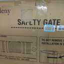29"-58" Extra Wide Baby Gate, No Drilling Auto Close Dog Gate, White