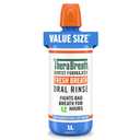 TheraBreath Fresh Breath Oral Rinse, Invigorating ICY Mint Flavor, Dentist Formulated and ADA-Accepted Mouthwash for Bad Breath pH-Balanced, Alcohol Free & Non-Burning, 1 Liter (3.38 Fl Oz (Pack of 1))