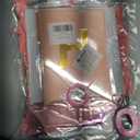 Sweet 16th Birthday Decorations Pink: 60pcs Balloons, Fringe Curtain, Crown Balloon, Pink & Silver Theme for Girls' 16th Birthday Party