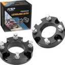 KSP 2" Leveling Kits for Tundra 2007-2026, 2pcs Front Level Lift Spacer Compatible with Toyota Tundra Sequoia 2WD 4WD 2007-2026, 2in Aluminum Suspansion Strut Spacers Fit For Toyota Truck Pickup