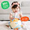 Move2Play, Interactive Baby Ball with 30+ Sounds & Songs | Toys for 1 Year Old Boys & Girls | Baby Toys 6-12+ Months | Musical Crawling Ball for Toddlers 1-3 | 1st Birthday Gift | Sensory