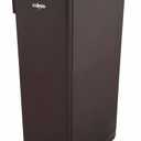 Winco Slender Trash Can, 23-Gallon, Brown