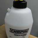 Chapin Pump Sprayer, 1Gallon, Deluxe, Lawn & Garden, Translucent Poly Tank, Ergonomic Handle, Adjustable Cone Nozzle & inTank Filter for Herbicides, Pesticides, Fertilizers & Cleaning Applications