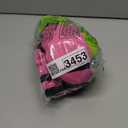 Fisoew Womens Striped Pullover Sweater Crew Neck Long Sleeve Knitted Color Block Casual Loose Lightweight Sweaters for Women (Large, Rose Red)