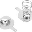 uxcell 20Pairs 18650 Battery Negative to Positive Conversion Spring Contact Nickeling Plate 16.5mmx16mm