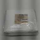 Nestl White Duvet Cover Queen Size - Soft Prewashed Queen Duvet Cover Set, 3 Piece, with Zipper Closure, 1 Duvet Cover 90x90 inches and 2 Pillow Shams - No Comforter