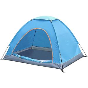 Tent for Camping - Lightweight Backpacking Tent with Rain Fly, Waterproof & Windproof, Easy Setup, Portable Carry Bag - for Hiking, Beach, Outdoor Adventures