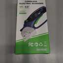 BUBRA Cordless Electric Scissors for Cardboard, Fabric & Carpet, 4V Cardboard Cutter, Rechargeable Electric Box Cutter Cuts up to 1/3", Includes 4 Blades and key,Safety Lock & LED Light