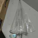 Totes Adult Bubble Umbrella with Dome Canopy and Lightweight Wind and Rain Protection