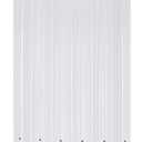 Mrs Awesome 70x70 Shower Curtain Liner with 6 Magnets PEVA 8G Thick & Heavy Duty Plastic Shower Curtain for Bathroom, Waterproof,70 x 70 inches, Clear