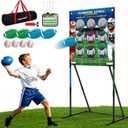 GOODLYSPORTS Kids Football & Baseball Toss Game, 9 Hole Throwing Target
Football & Baseball Gifts for Boys, Outdoor Toys for Kids 8-12, Family Backyard Lawn Beach Game, Carnival Party Birthday Gift