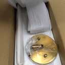 LMQNINE Gold Pendant Light Fixture Pendant Lighting Modern Pendant Light, Mini Crystal Chandeliers, Pendant Lights Kitchen Island Dinning Room Bedroom (1-Light)