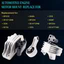 Engine Motor Mount Compatible with 2011-2020 Journey 2.4L Replacement for 3335 3326 3334 A5686 A5754 A5687