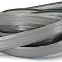 InstaTrim Peel & Stick Flexible Caulk Tape & Trim, Easy to use, self-Adhesive, Caulk sealant for Floors, Doors, Windows, counters, tubs and More - Made in USA, 1/2 inch x 10 feet, Gray (Grey)