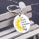 Gifts for Grandma, Grandma Gifts, Grandma Birthday Gifts, Sunflower Keychain Gift for Grandma, Great Grandma Gifts, Gigi Gifts for Grandma, Mothers Day Gifts for Grandma, Grandma Christmas Gifts