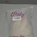 ELESTY 13 * 3.5 Synthetic Lace Front Wigs Long Wavy White Blonde Glueless Wig Side Part Heat Resistant Fiber Hair Daily Elsa Cosplay Wigs Drag Queen