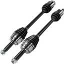 SCITOO Pair (2) Front CV Axle Shaft Assembly Fit For Acura MDX 3.7L 2010-2013,For ZDX 3.7L 2010-2013 Front Left Right Side NCV21025 66-4302 NCV21026 66-4301 2pcs