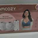 Momcozy M5 Smart APP Controlled Wearable Breast Pump, Hands-Free Wireless Electric Pump, 3 Modes 9 Suction Levels, BPA-Free, Portable Lightweight, 24mm Flange, 2-Pack Cozy Red