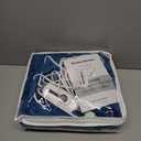 LaffyLo Electric Heated Blanket Full Size 72"84", Luxurious Breathable Flannel with 4 Heat Settings, 10-Hour Auto Shut-Off & Overheat Protection, for Bed & Couch, Cozy Gift - Lake Blue