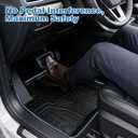 Joruoo-Floor Mats & Cargo Liner for 2019-2026 Infiniti QX50/QX55 2022-2025, All-Weather Heavy Duty TPE Floor Liners Full Coverage Automotive for QX50 Accessories