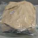 Vailge Heavy Duty Patio Sofa Cover, 100% Waterproof 3-Seater Outdoor Sofa Cover,Lawn Patio Furniture Covers with Air Vent and Handle,85" Wx 37" Dx 35" H,Beige&Brown