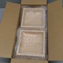 Geetery 4 Pcs 6 x 6 Inch (Actual 5.5'' x 5.5'') Wood Newel Post Cap Fence Post Cap for 5-5/8 Fence Topper Top Resistant Decking Caps for Outdoor Fences, Mailboxes and Decks (Cedar)