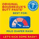 Boudreaux's Butt Paste Original Diaper Rash Cream, Ointment for Baby, 16 oz Flip-Top Jar