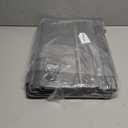 Criusia Shoe Organizer for Closet, 2 Pack Shoe Organizer with Transparent Cover and Sturdy Handles, Closet Shoe Storage for Sneakers Sandals Slippers, Fit 12-16 Pairs, Gray