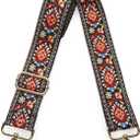 Kolti Purse Strap Replacement Crossbody Handbag Stripe Wide Adjustable (Gold Buckle-377)