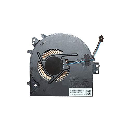 Z-one Fan Replacement for HP ProBook 450 455 470 G5 Series CPU Cooling Fan L03854-001 4-Wires 4-Pins