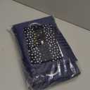 BGment Blackout Curtains for Bedroom - Grommet Thermal Insulated Room Darkening Curtains for Living Room, Set of 2 Panels (38 x 54 Inch, Navy Blue)