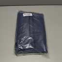 PHF 100% Cotton Waffle Pillow Shams King Size, 2 Pack 20" x 36" Soft Skin-Friendly Pillowcases, No Filling, Aesthetic Woven and Breathable Waffle Weave Pillow Case Covers for Bed, Indigo