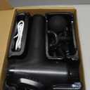 Massage Gun, Muscle Massage Gun for Athletes Handheld Electric Deep Tissue Back Massager, Percussion Massage Device for Pain Relief with 30 Speed Levels 9 Heads Black