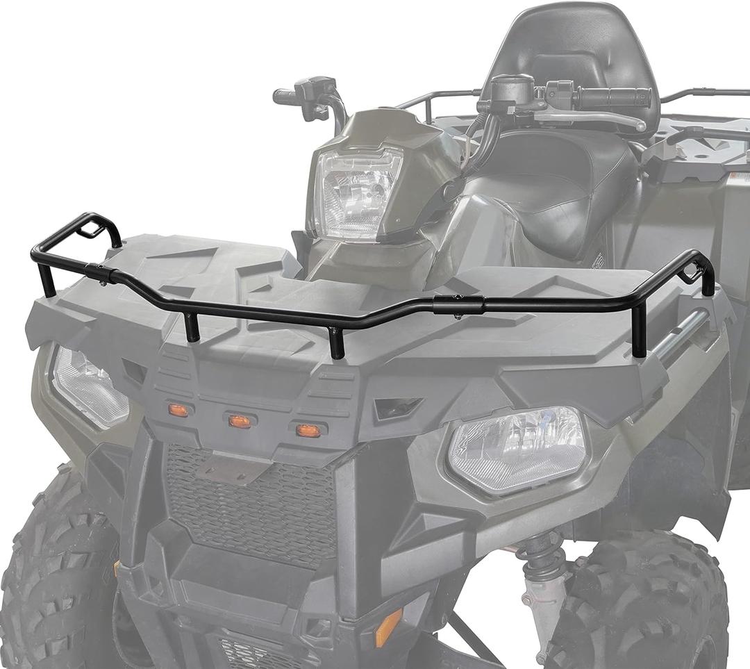 SAUTVS Front Rack Extender for Polaris Sportsman 450 570 Touring 2014-2023, Front Tough Steel Storage Rack Extender for Polaris Sportsman 450 570 Touring 2014-2023 Accessories, Replace OEM# 2879716