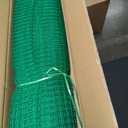 Temporary Fence with Posts, 4‘x50‘ Animal Barrier Dog Portable Fencing with Fiberglass Stake Windbreak Rope, Safety Snow Plastic Netting Roll for Garden Backyard Outdoor Protect