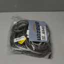 ZOMPAGO Strong Adhesive Brush Weather Stripping 0.6in (Tx 0.4in (W) x 33FT, Grey, Door Seal for Sliding Windows & Doors, Soundproof Noise Blocker, Draft Stopper for Garage Door Frame & Exterior Doors