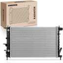 A-Premium Engine Coolant Radiator Assembly with Transmission Oil Cooler Compatible with Saturn L100 2001-2002, L200 2001-2003, LS 2000, LS1 2000, LW1 2000, LW200 2001-2003, 2.2L, With Vent Tube