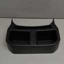 Savadicar Rear Seat Drink Cup Holder for 2018-2025 Jeep Wrangler JL JLU 4XE & Gladiator JT, Backseat Floor Console Beverage Storage Solution, Interior Accessories, 1 PC, Black